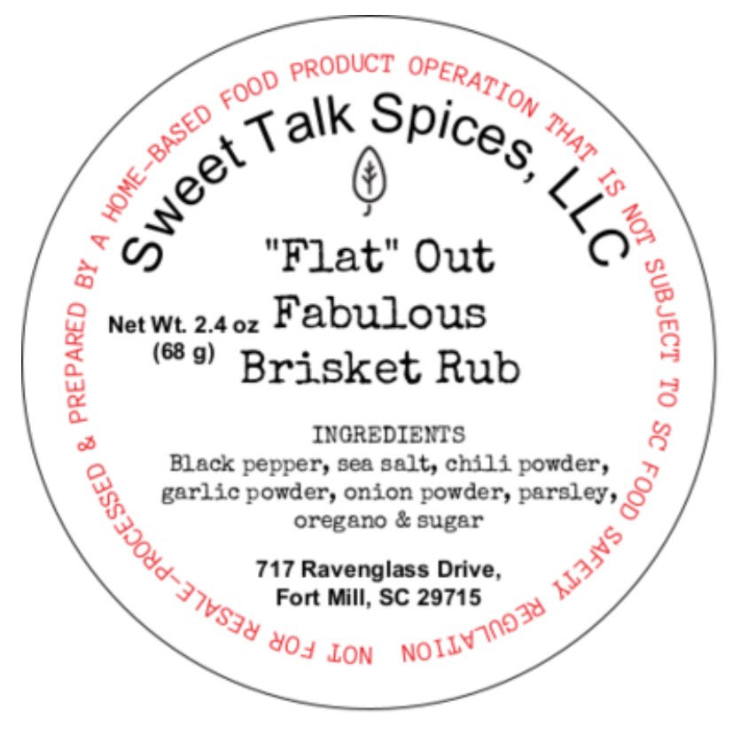 “Flat” Out Fabulous Brisket Rub image 0