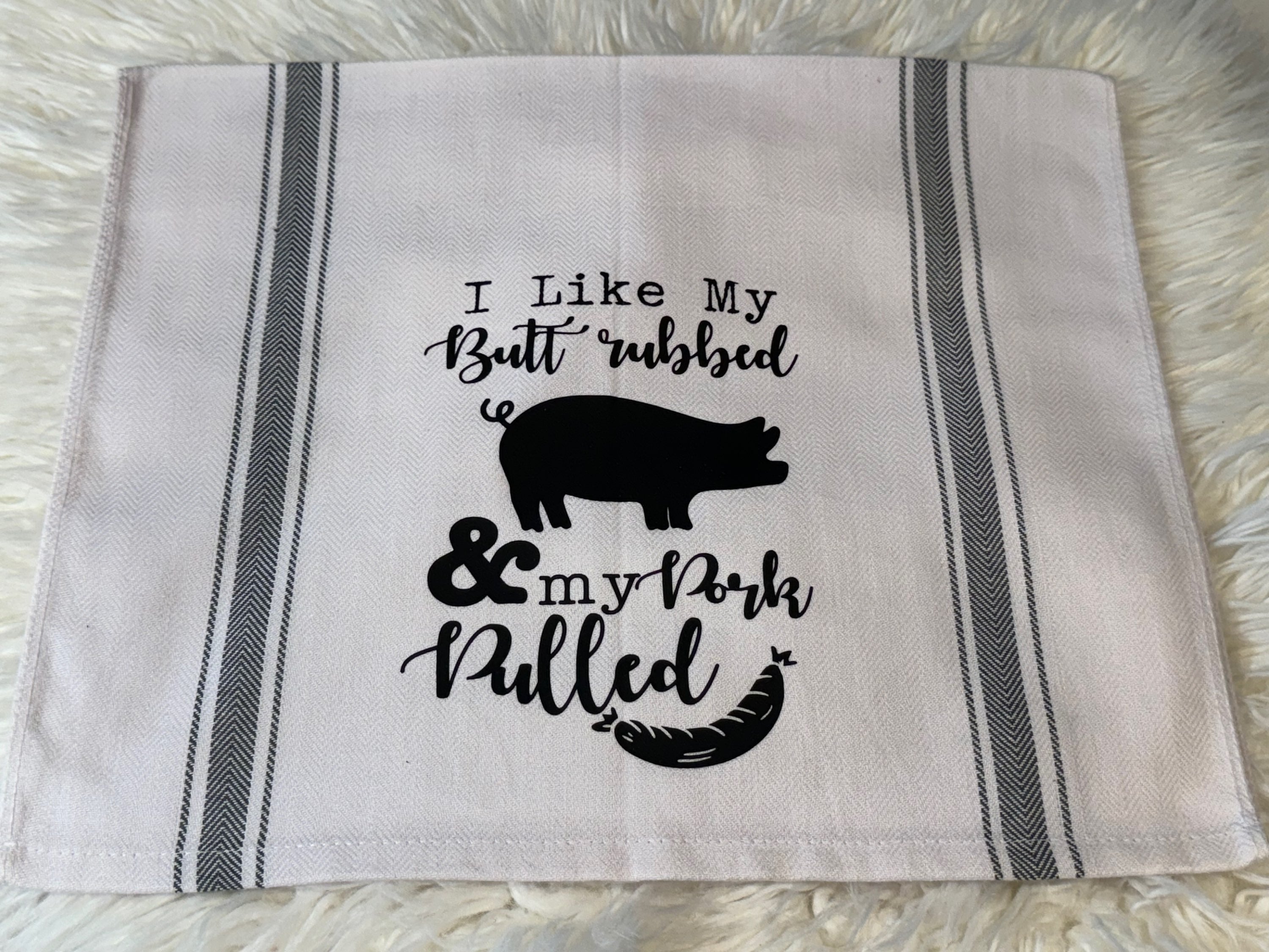 Cotton BBQ Dish Towel image 0