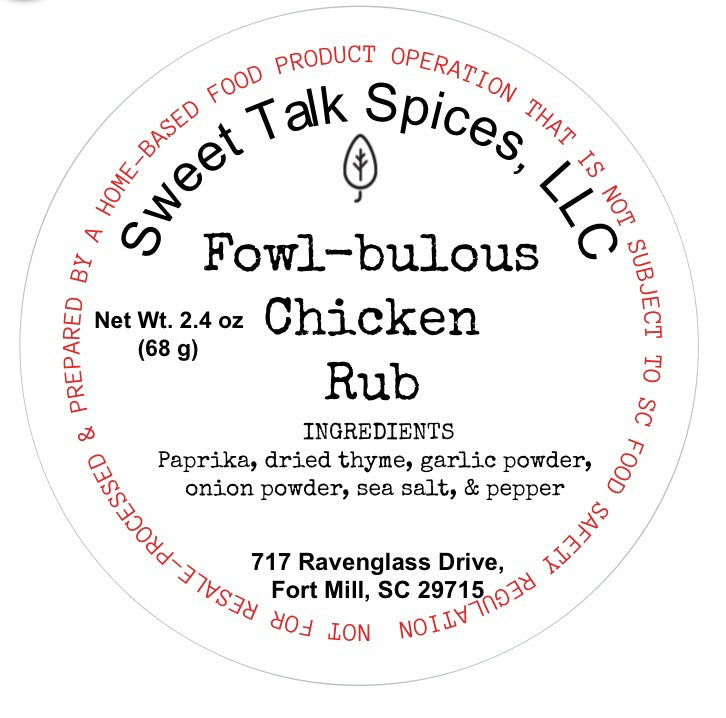 Fowl-bulous Chicken Rub image 0