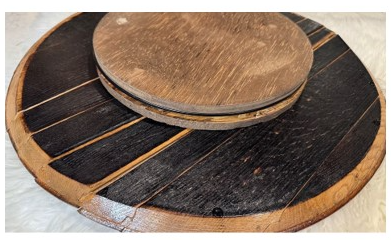 Custom Engraved Bourbon Barrel Head image 6