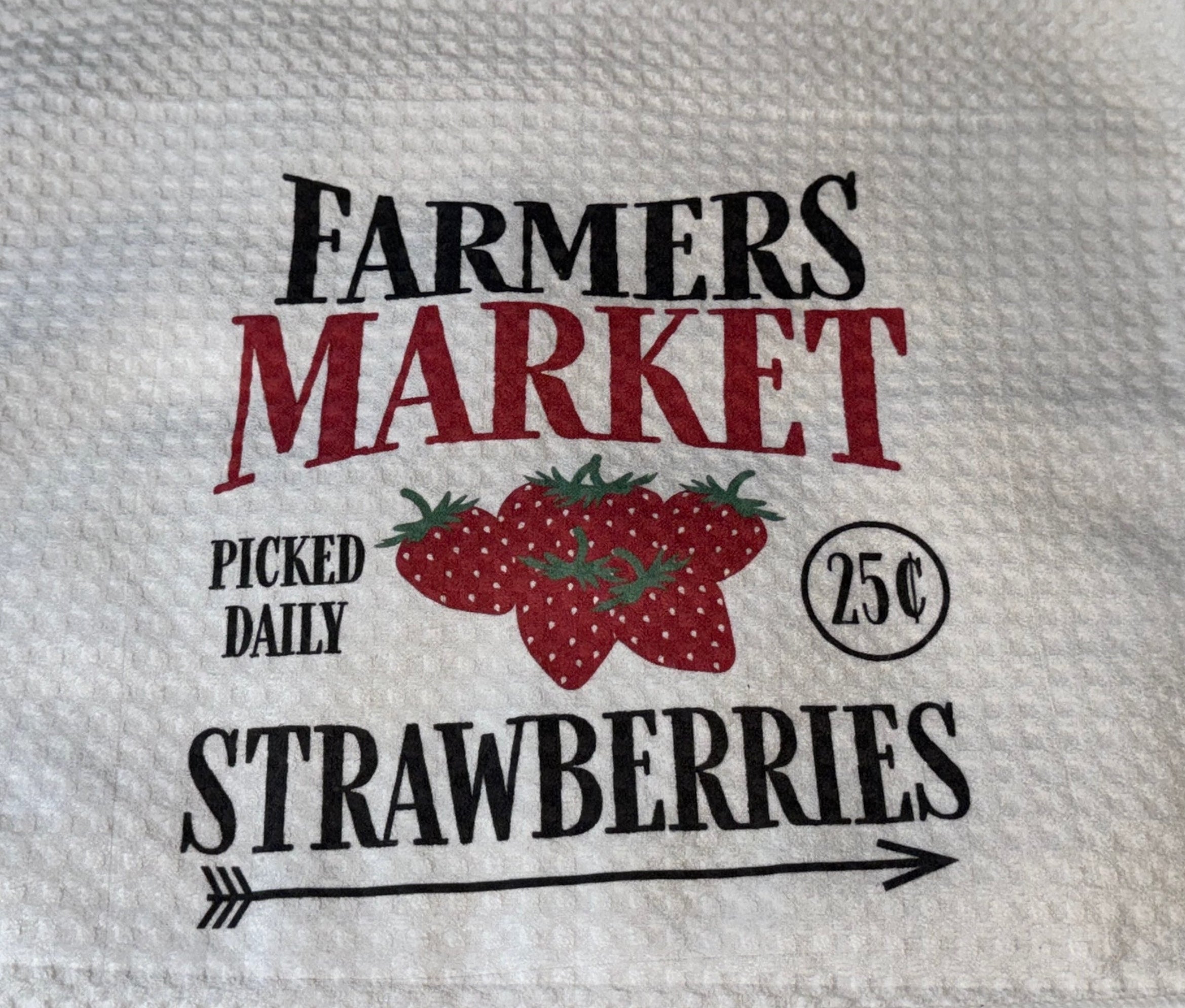 Strawberry Doah Towel Style 1 image 0