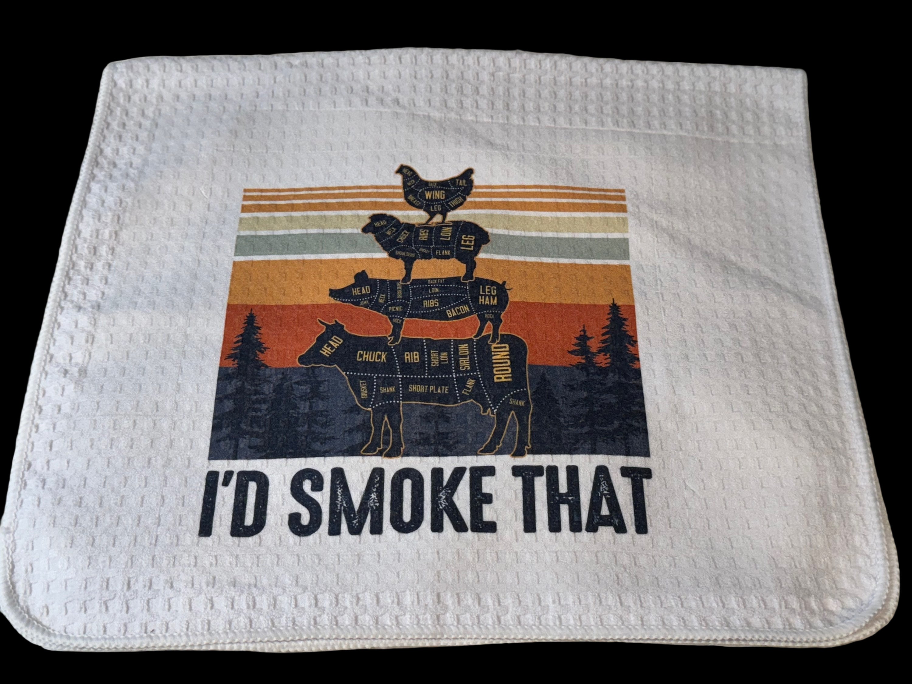 BBQ Dish Towel Style 1 image 0