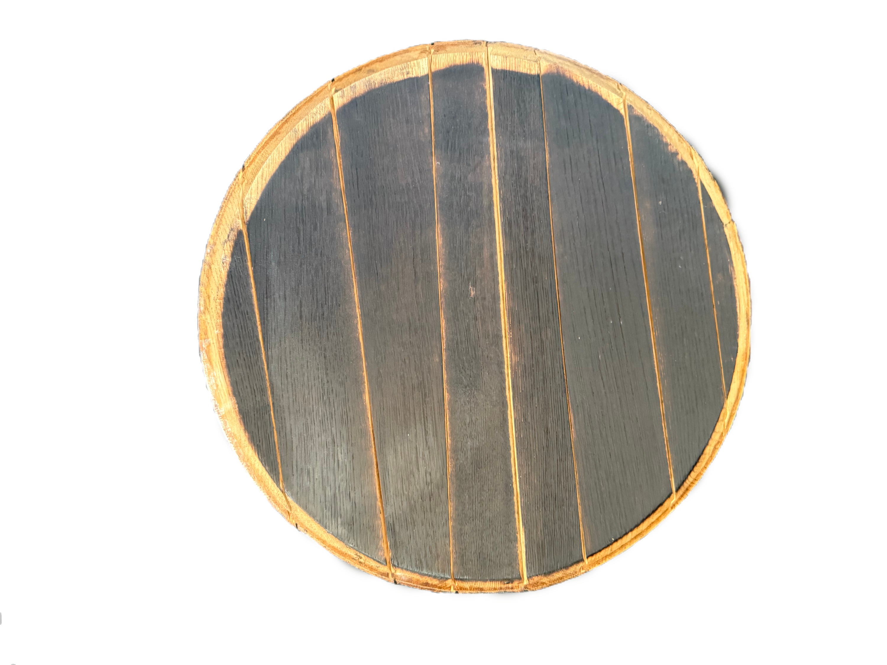 Wild Turkey Reclaimed Bourbon Barrel Head 22" x22" image 7