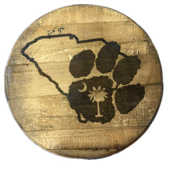 Custom Engraved Bourbon Barrel Head image 13